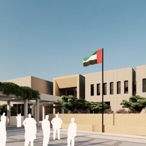 NCA WA UPDATE_Embassy Front - Flag